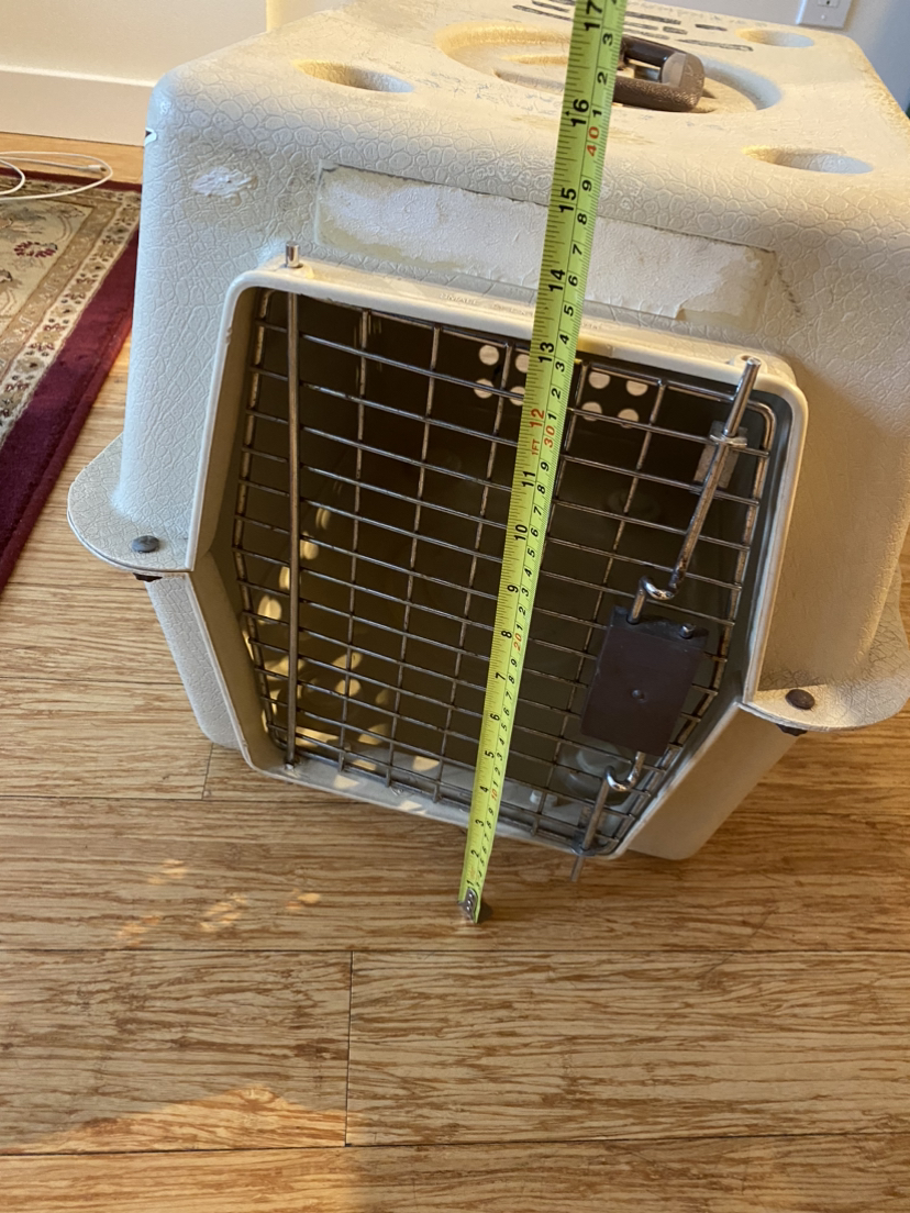 Pet carrier image indicator(7)