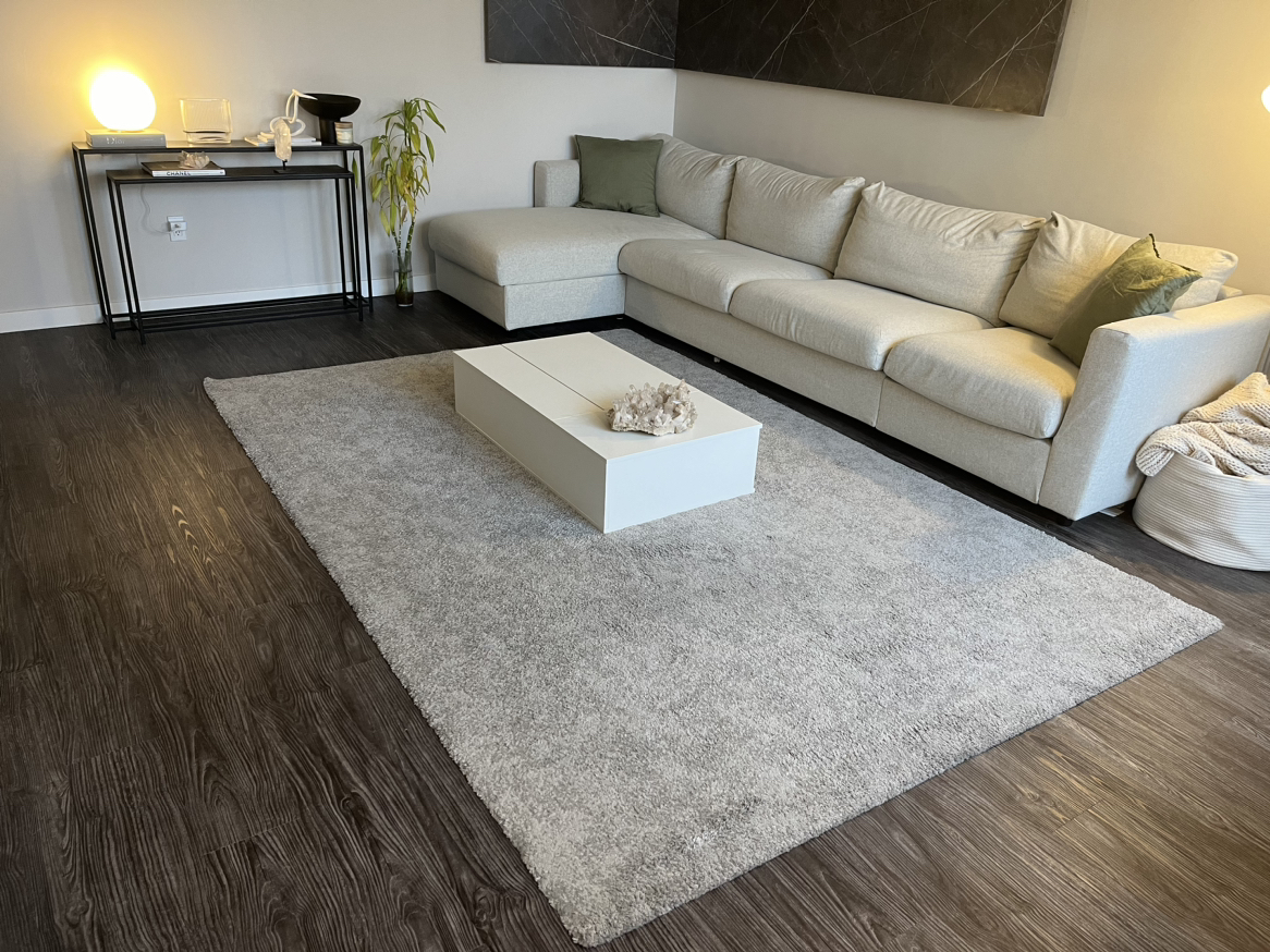IKEA STOENSE RUG - GREY