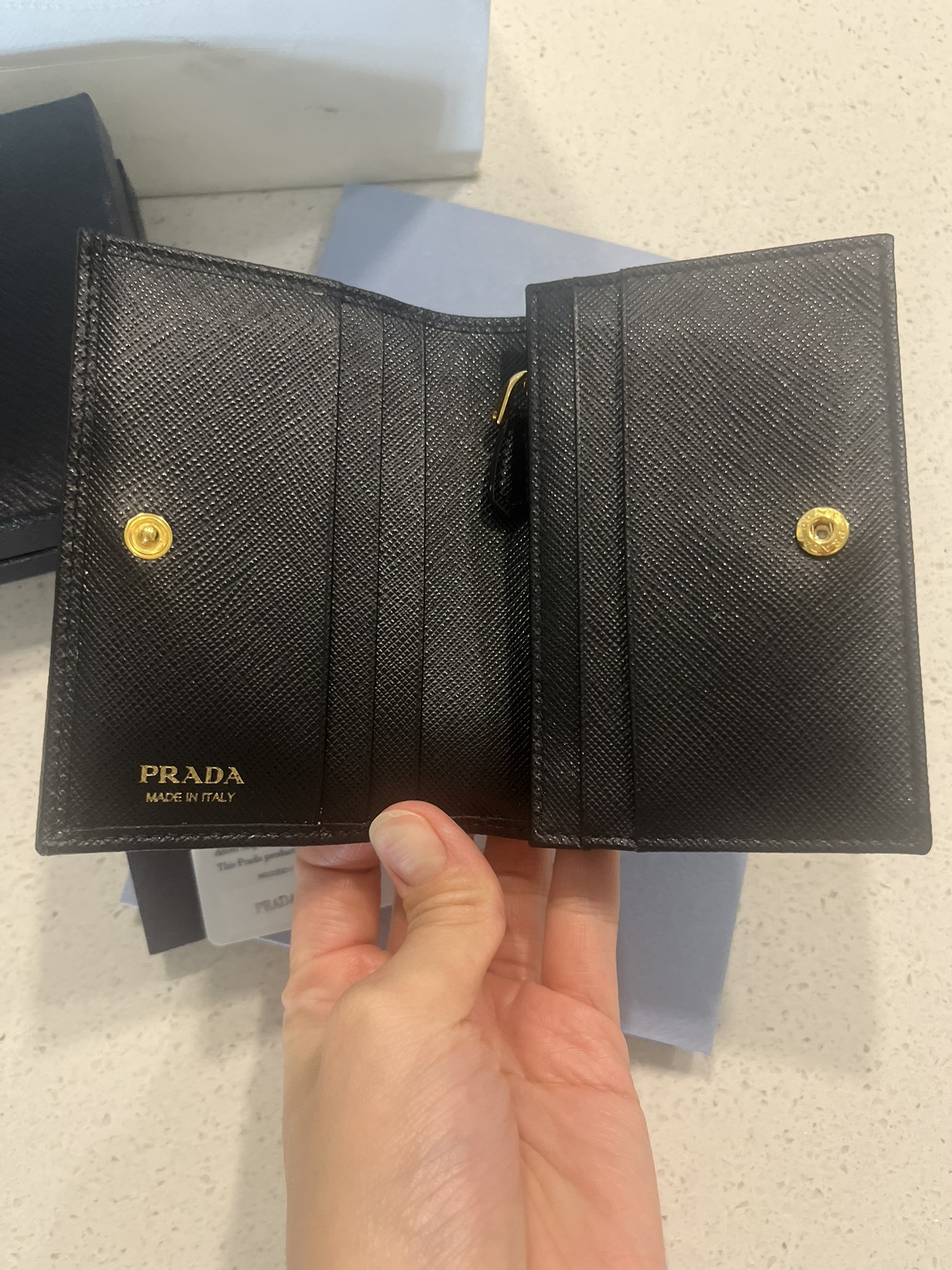Prada saffiano leather purse - photo 2