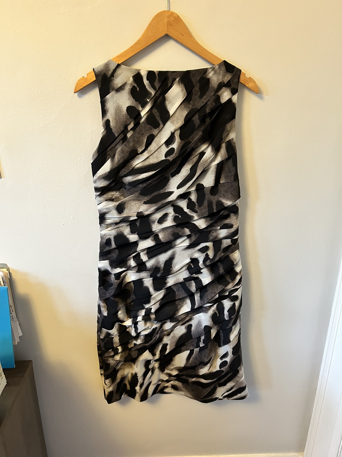 Ann Taylor sleeveless dress - upscale leopard print image indicator(2)