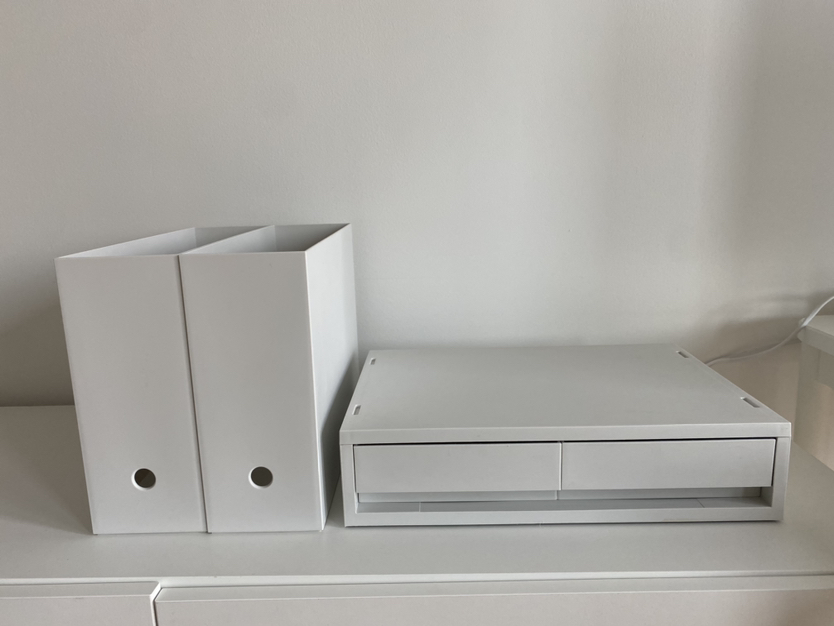 Muji desk organizer set