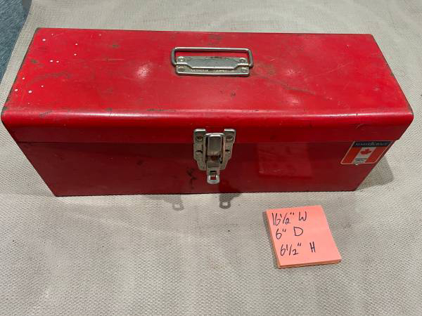 Vintage Mastercraft Tool Box thumbnail