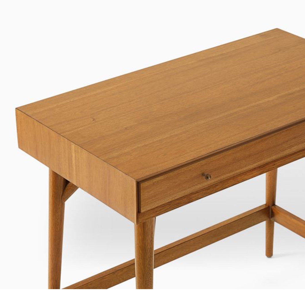 west elm - Mid-Century Mini Desk (36") -Used but Like New - photo 4
