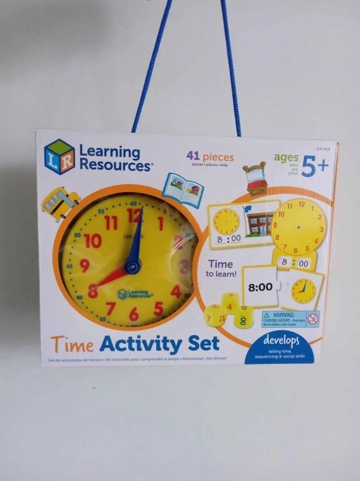 Time activity set (Montessori style) thumbnail