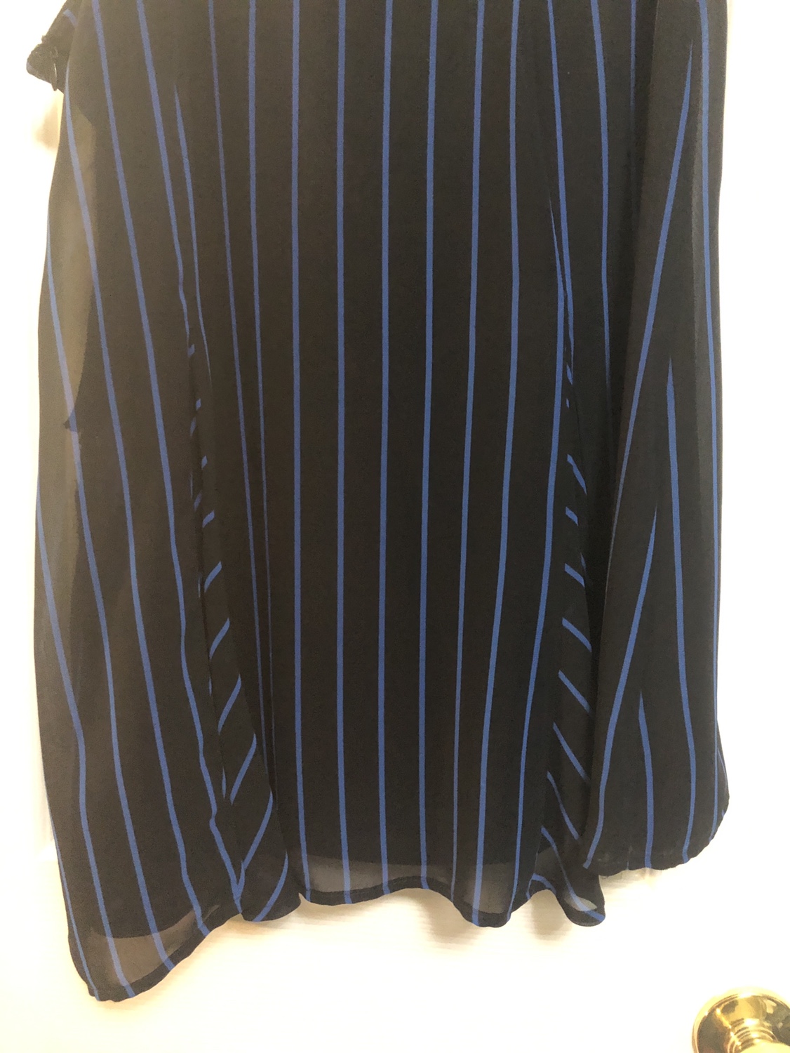 Black & blue stripe skirt image indicator(3)