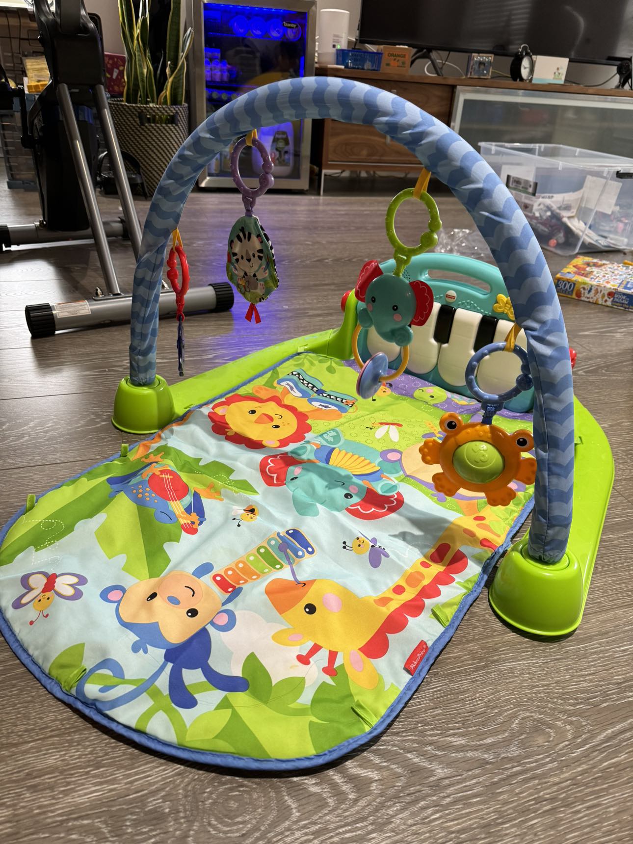 Fisher price kick & play piano gym