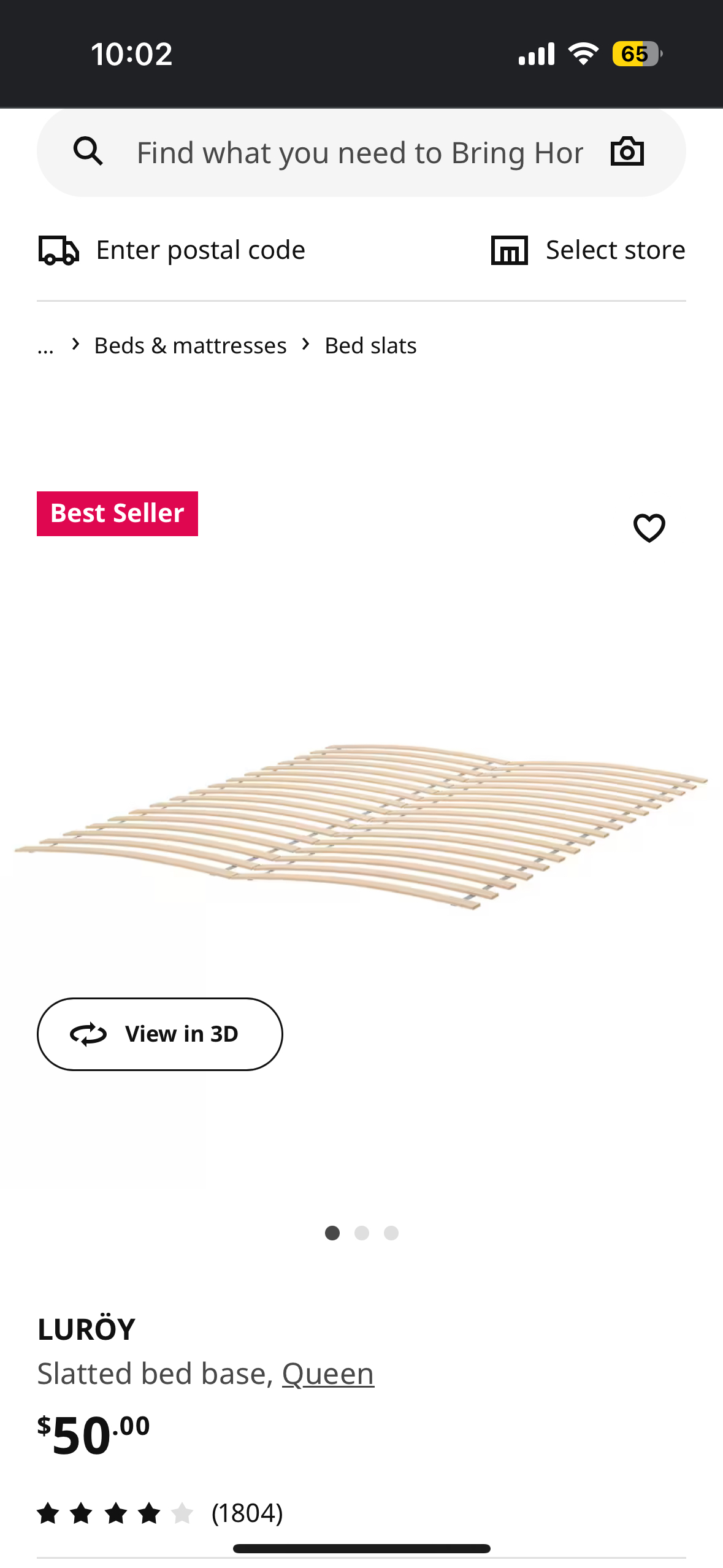 (Queen size) Bed frame & mattress & bed base - photo 4