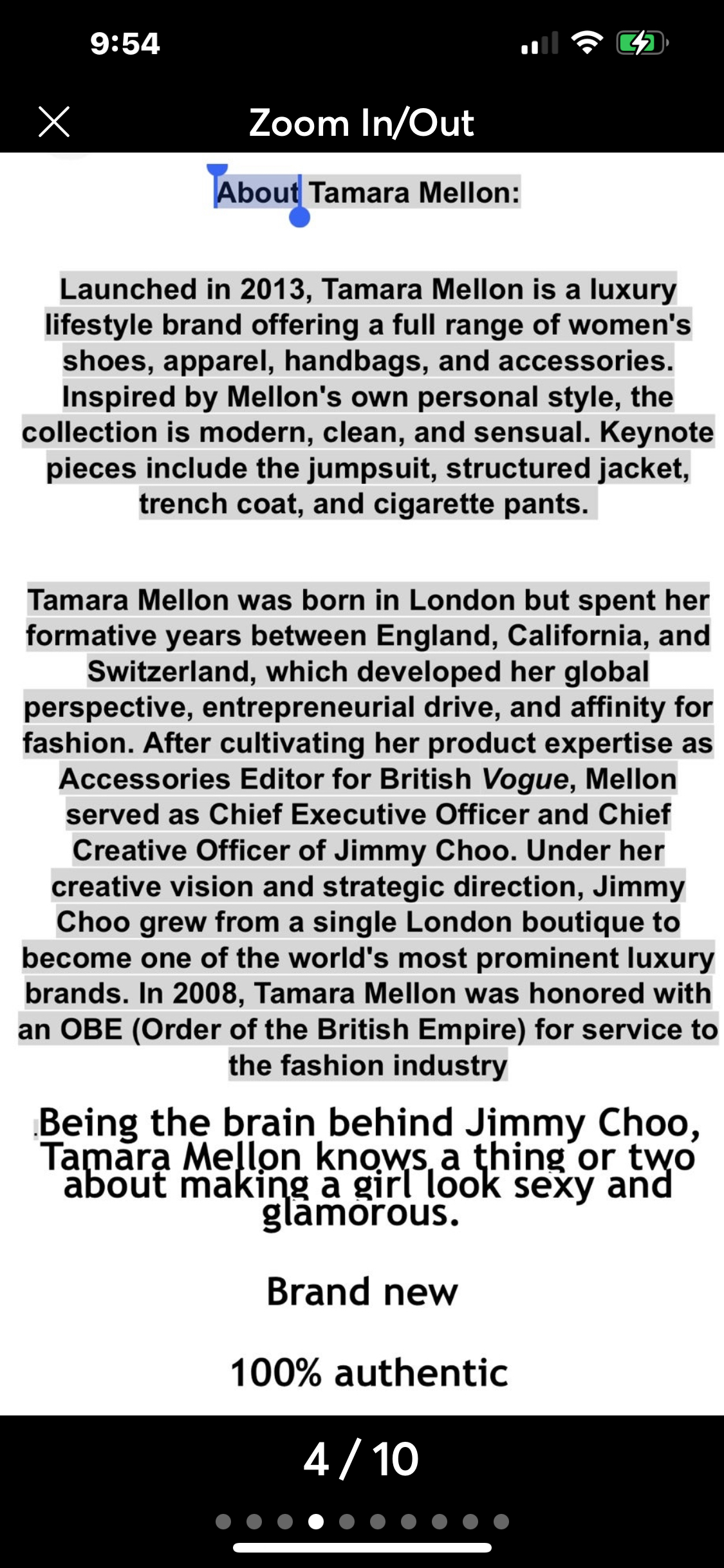 Tamara Melon Desirable bag image indicator(6)