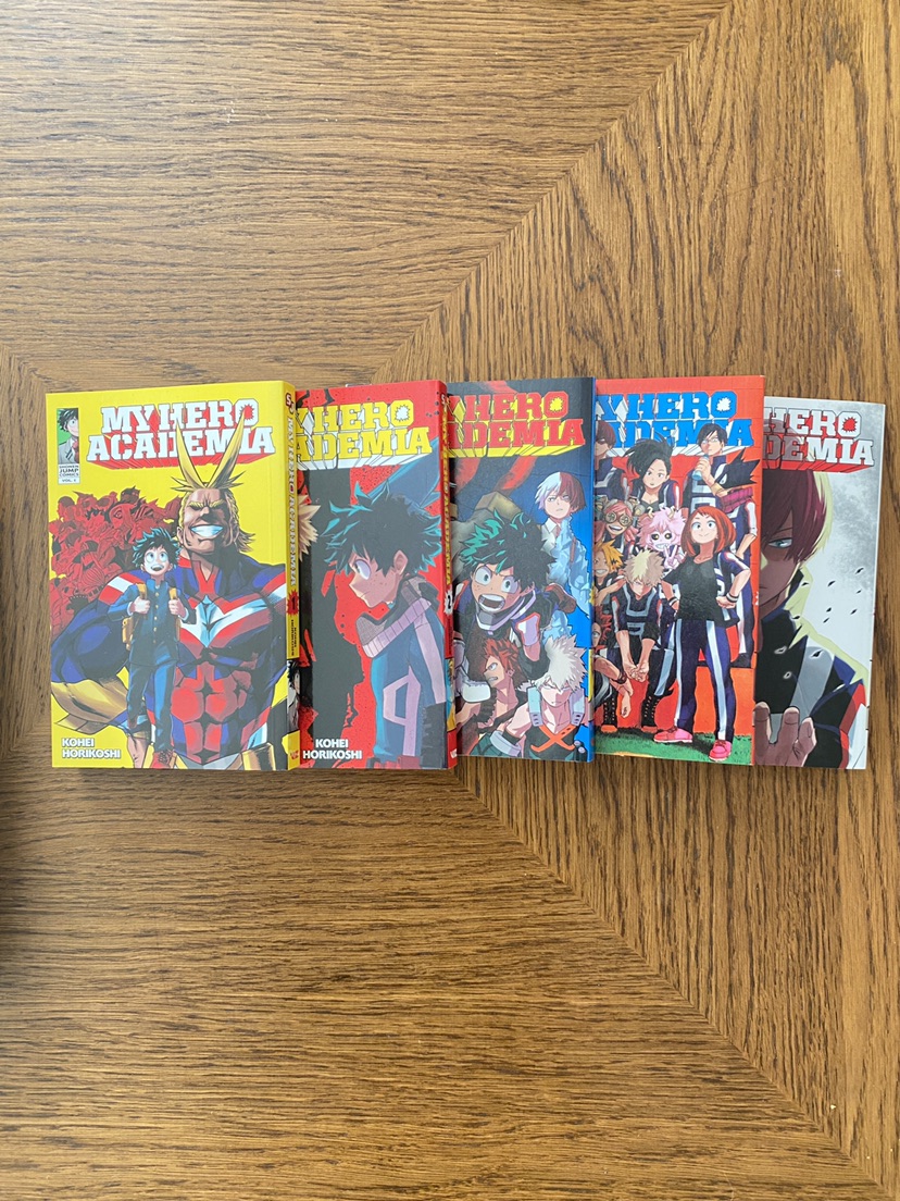 My Hero Academia books thumbnail