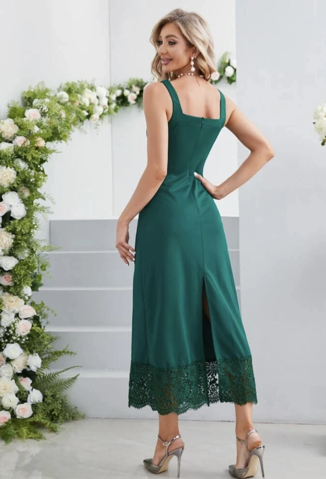 Contrast Eyelash Lace Hem  Dress size S - photo 5