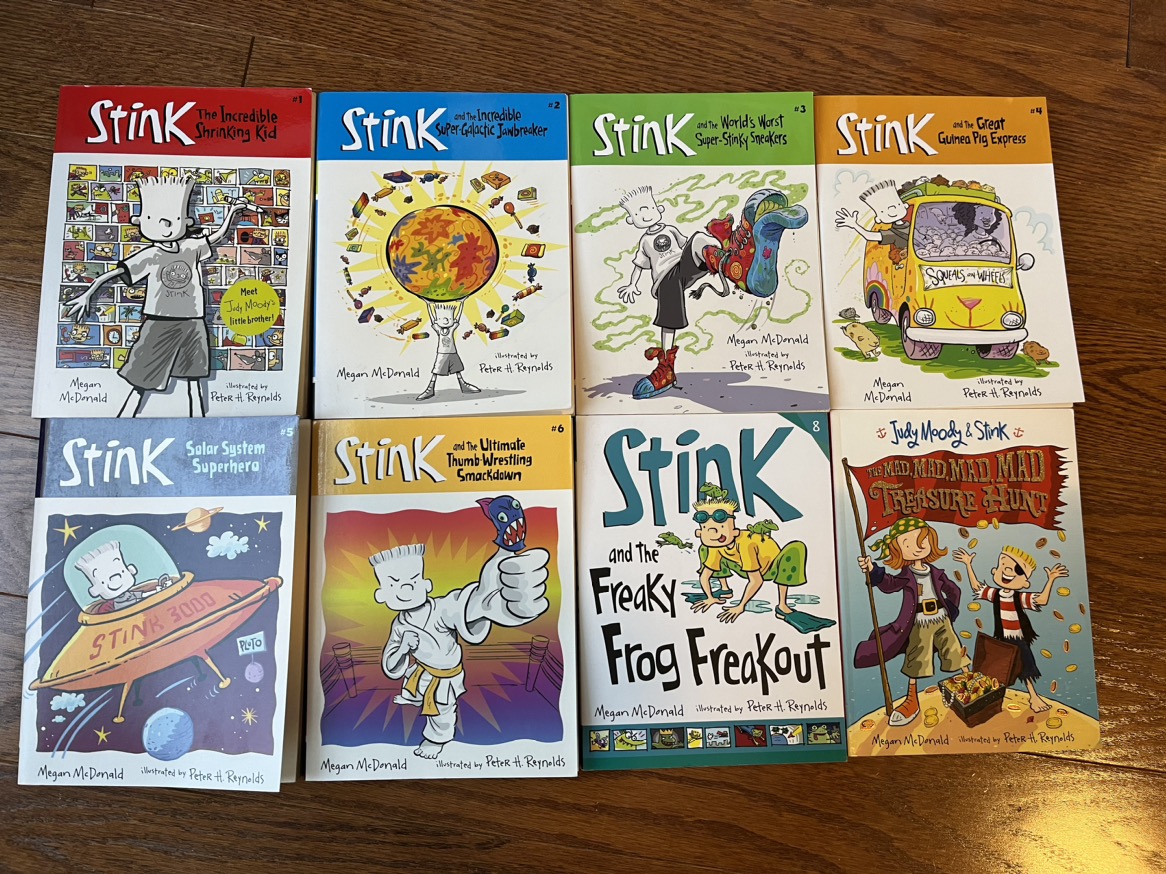 Stink & Judy Moody books x 8 thumbnail