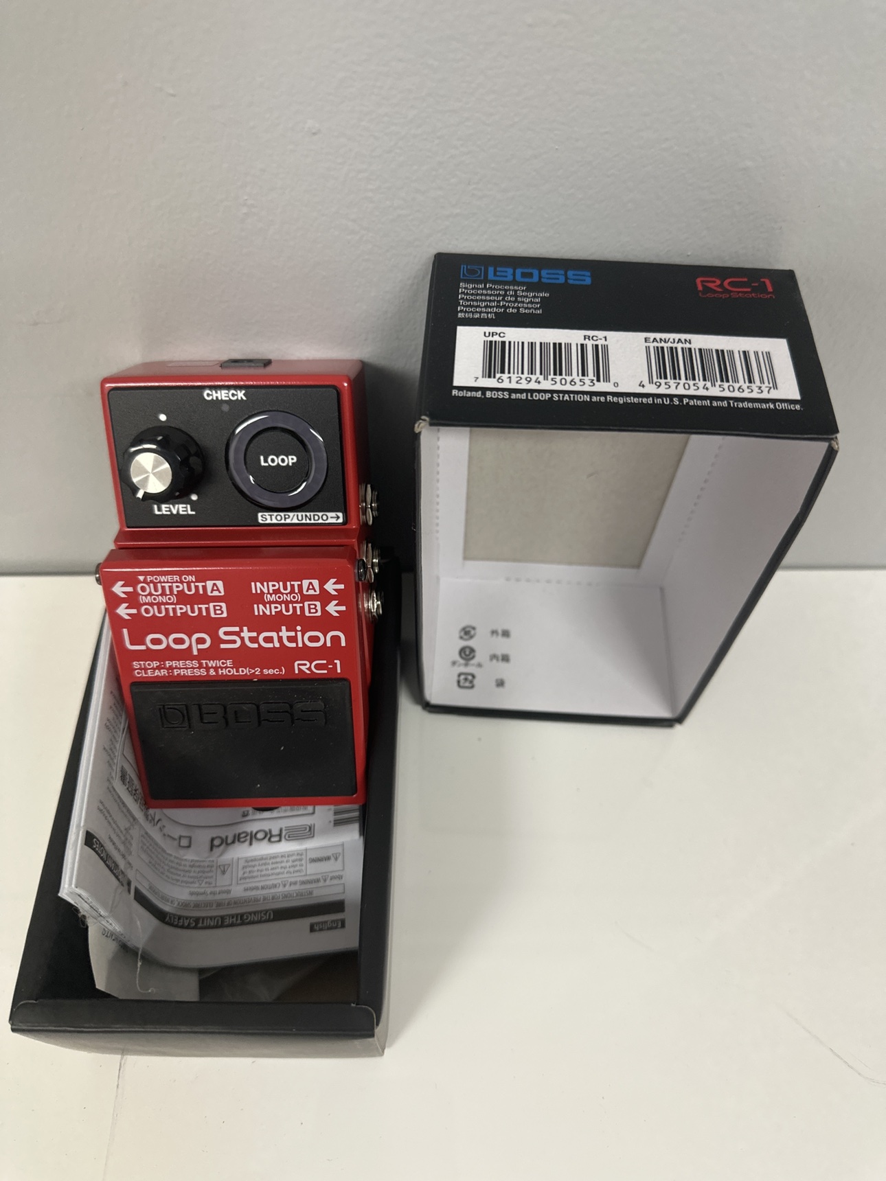 Rc-1 guitar loop station BOSS - photo 3