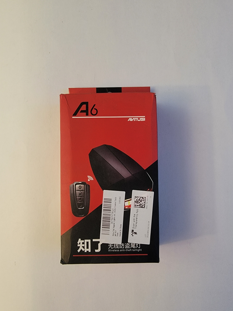 Bike Tail Signal Lights A6 4-in-1 Bicycle Bike Security Lock image indicator(9)