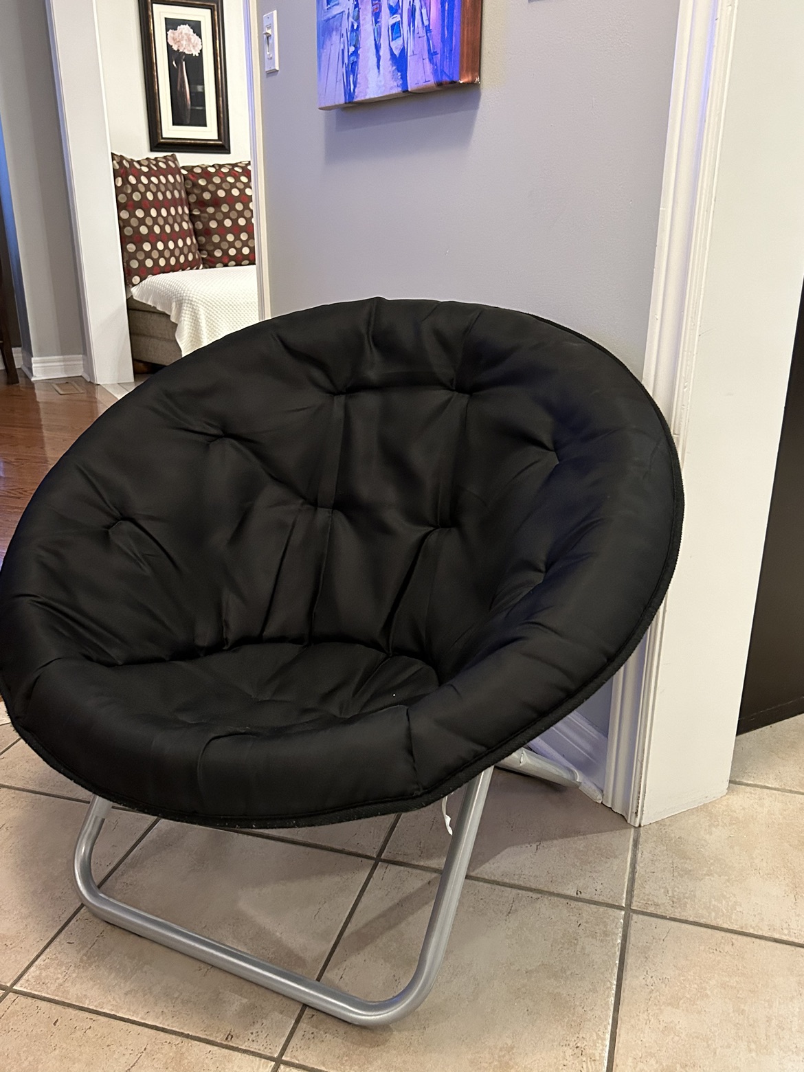Folding Papasan Chair (4 available) - photo 2