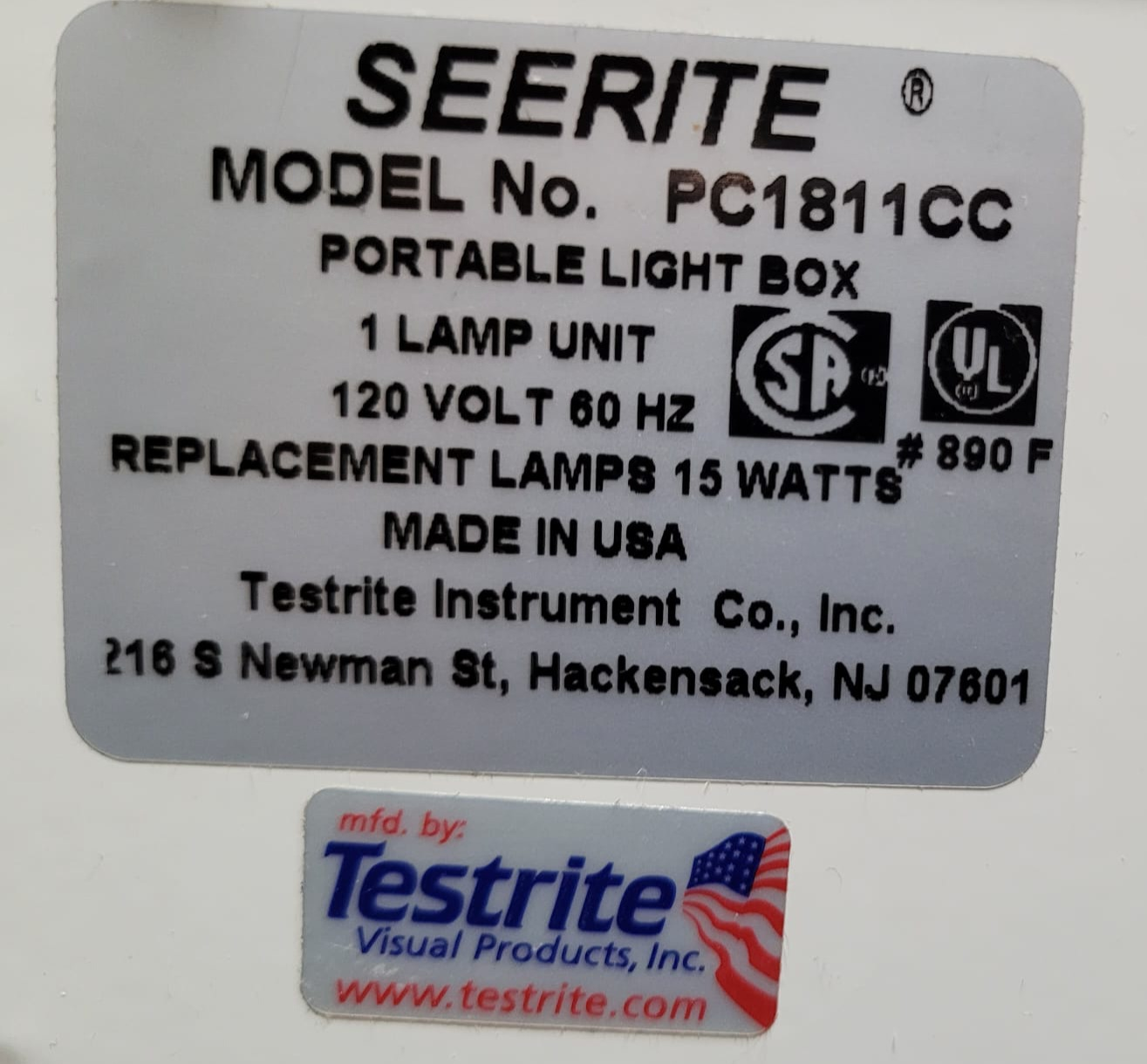 Seerite PC1811CC Light Tracing box by Testrite - 11.5 x 18"  image indicator(3)
