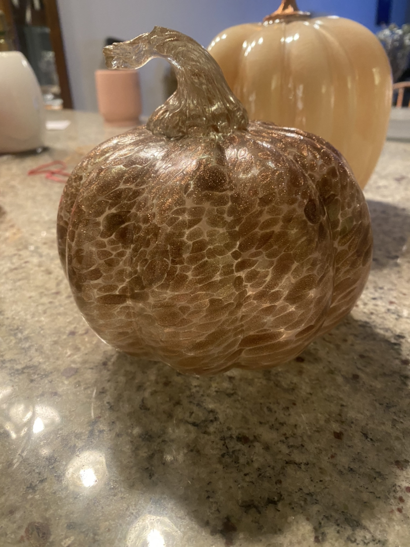 Glass blown pumpkins - photo 2