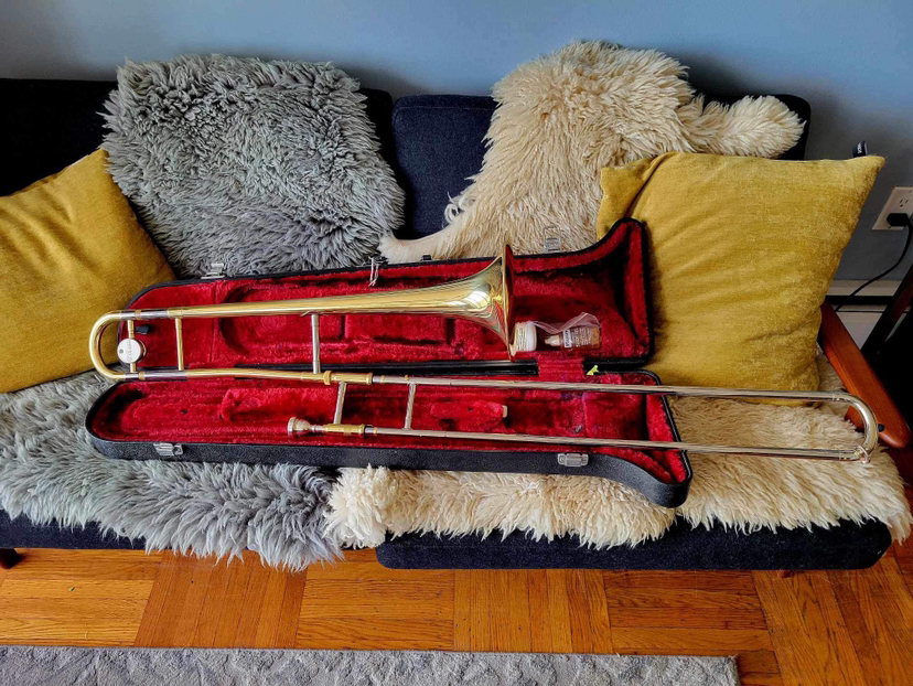 Yamaha Trombone Full Set (delivery available) thumbnail