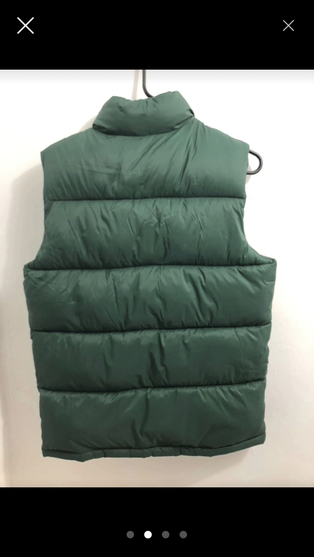Like NEW OLD NAVY men’s green puffer vest down jacket size:small image indicator(2)