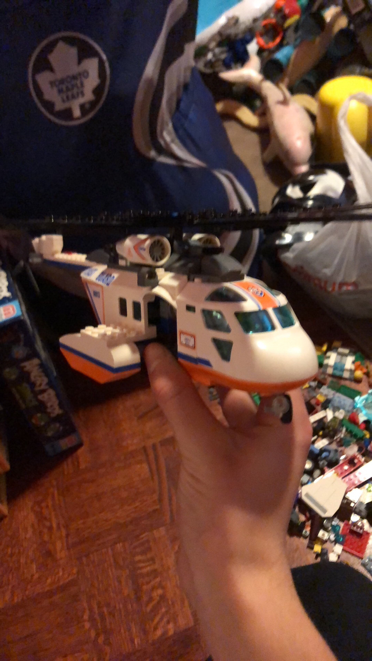 Lego city helicopter