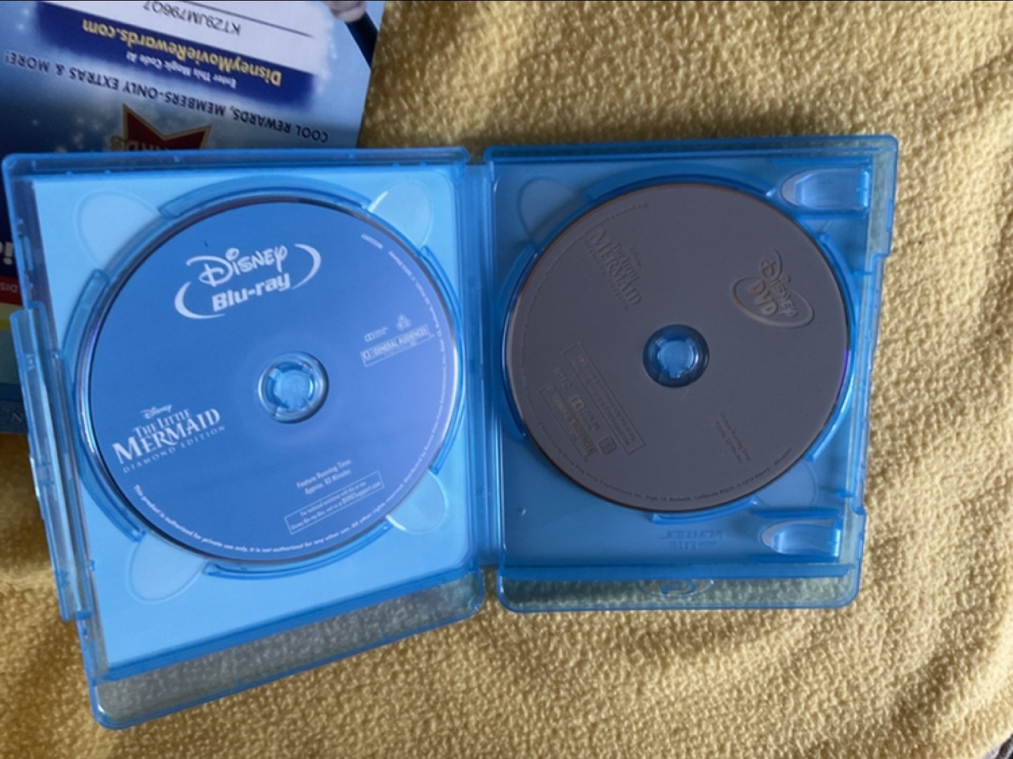 Little Mermaid DVD blueray image indicator(3)