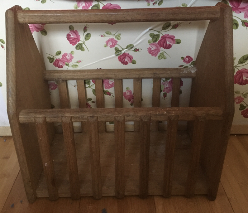 Gothic Cabinet Magazine Rack