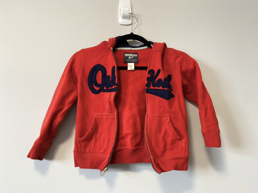 Oshkosh Red Hoodie |   #freecycle thumbnail