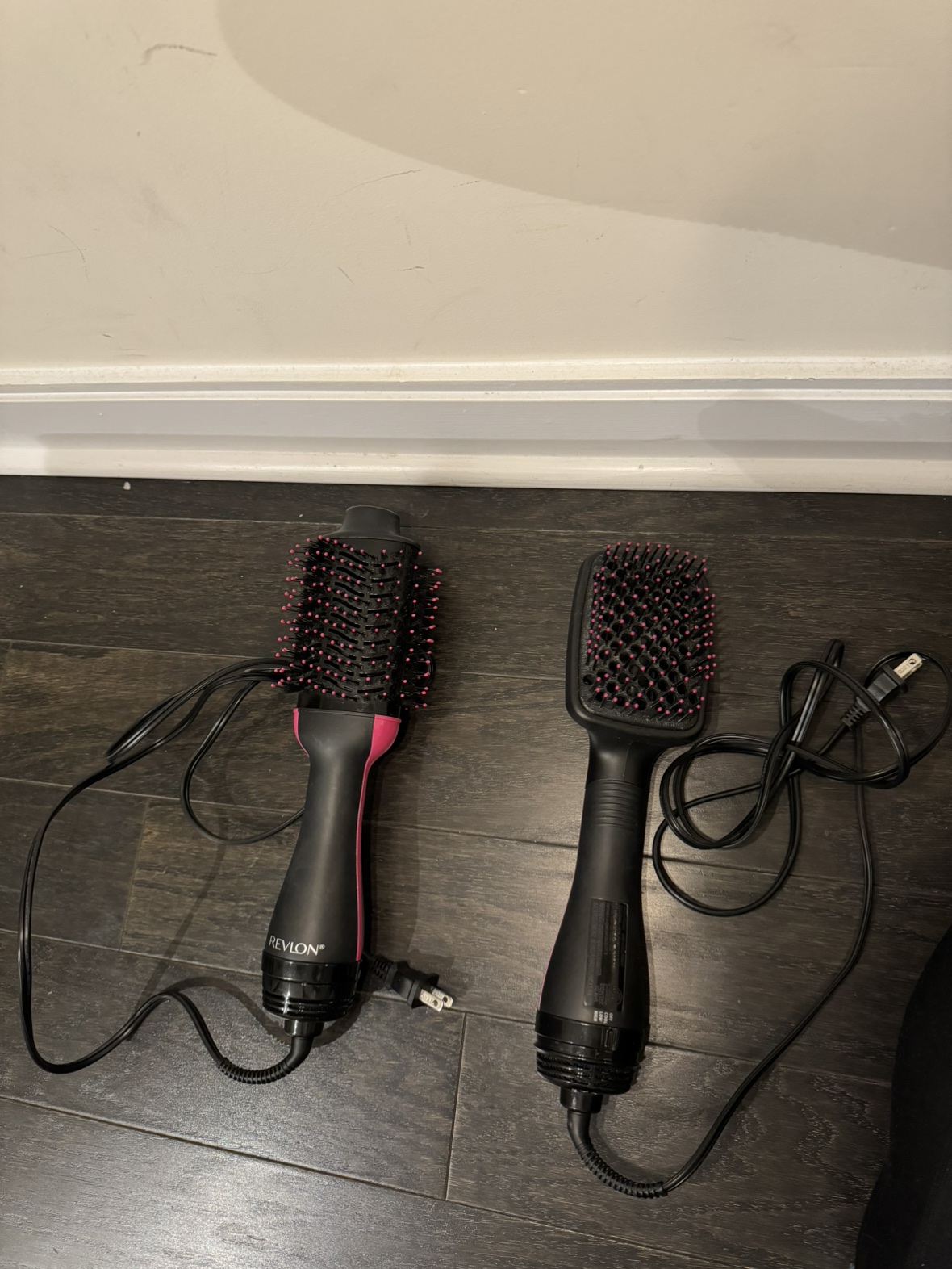 Revlon Hair Dryer (Round and Paddle Brush)