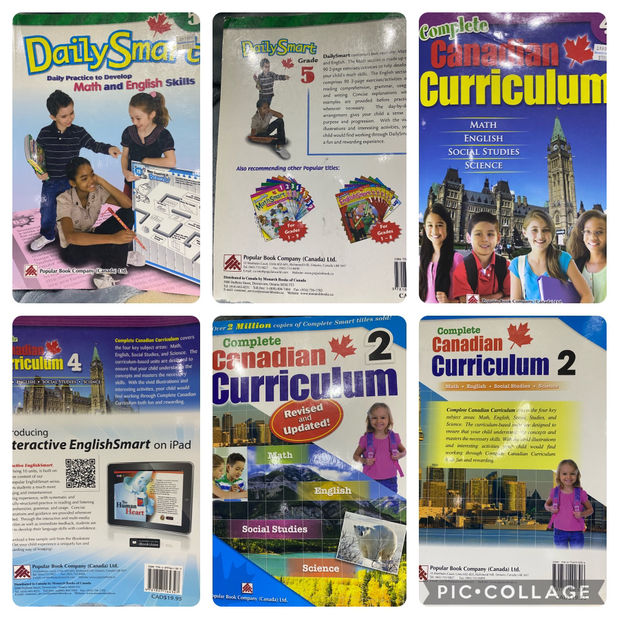Canadian Curriculum Work book thumbnail