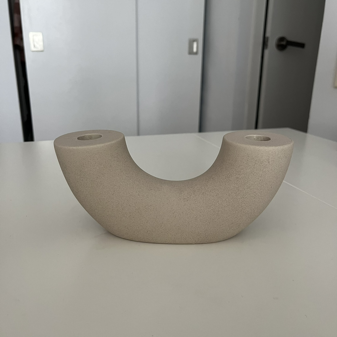 H&M Ceramic Candlestick Holder