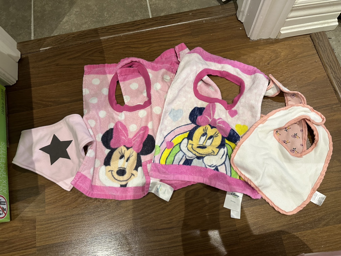 Cloth bibs #freecycle