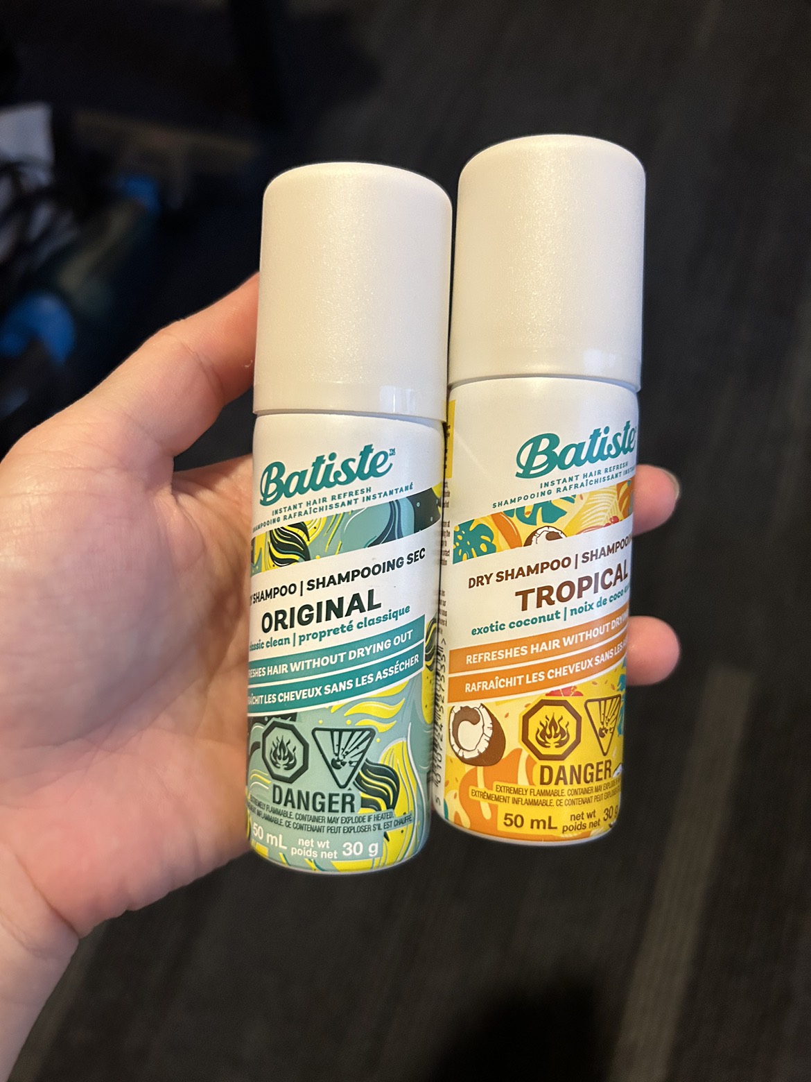 dry shampoo