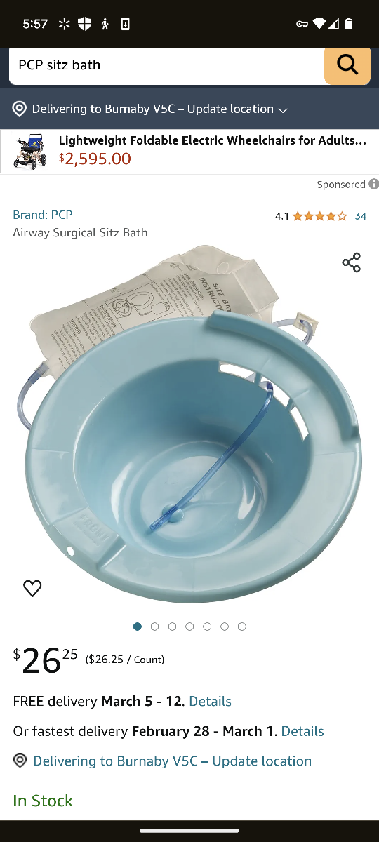 Airway Surgical Sitz bath - photo 2