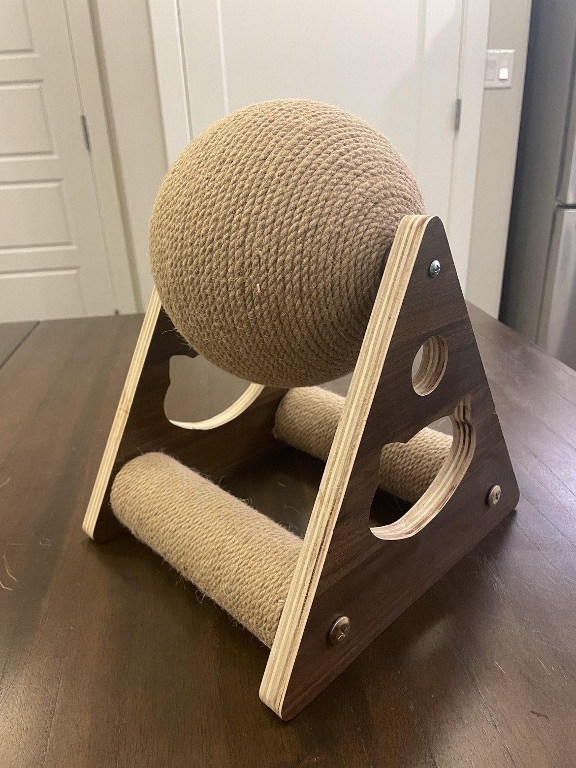 Cat Scratching Ball