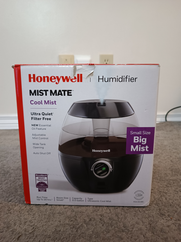 Honeywell cool mist humidifier