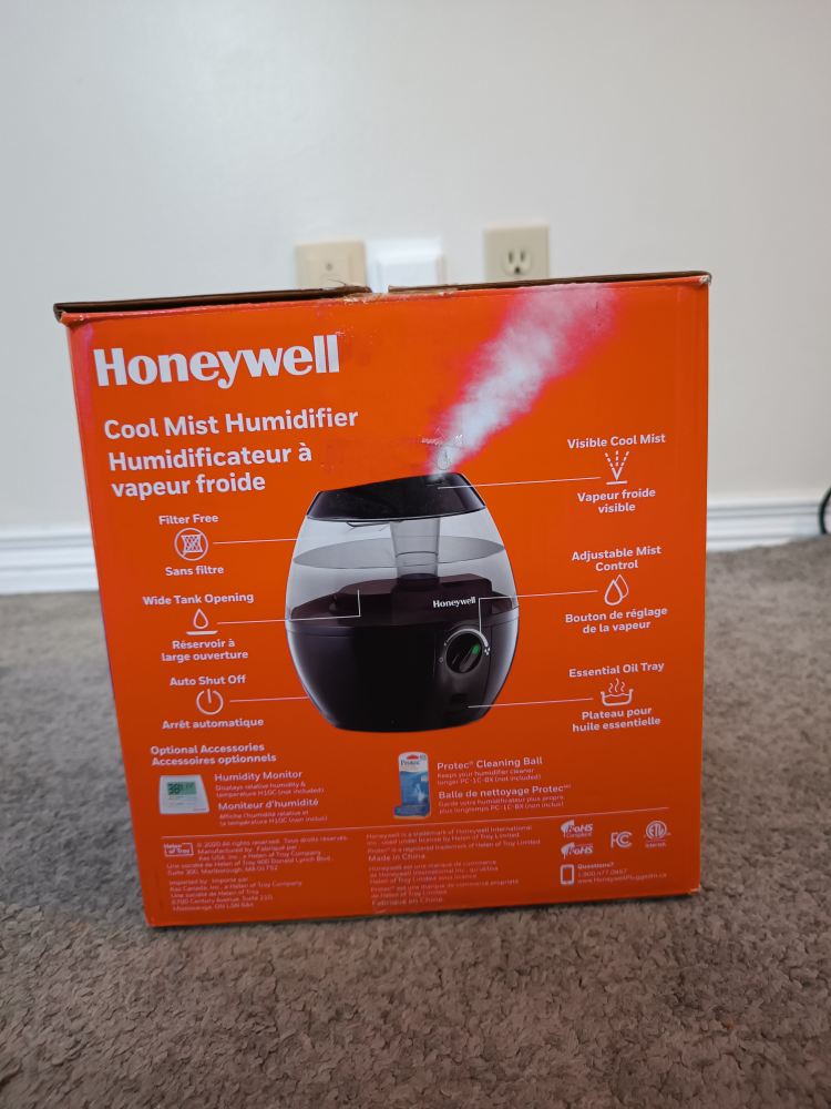 Honeywell cool mist humidifier - photo 2