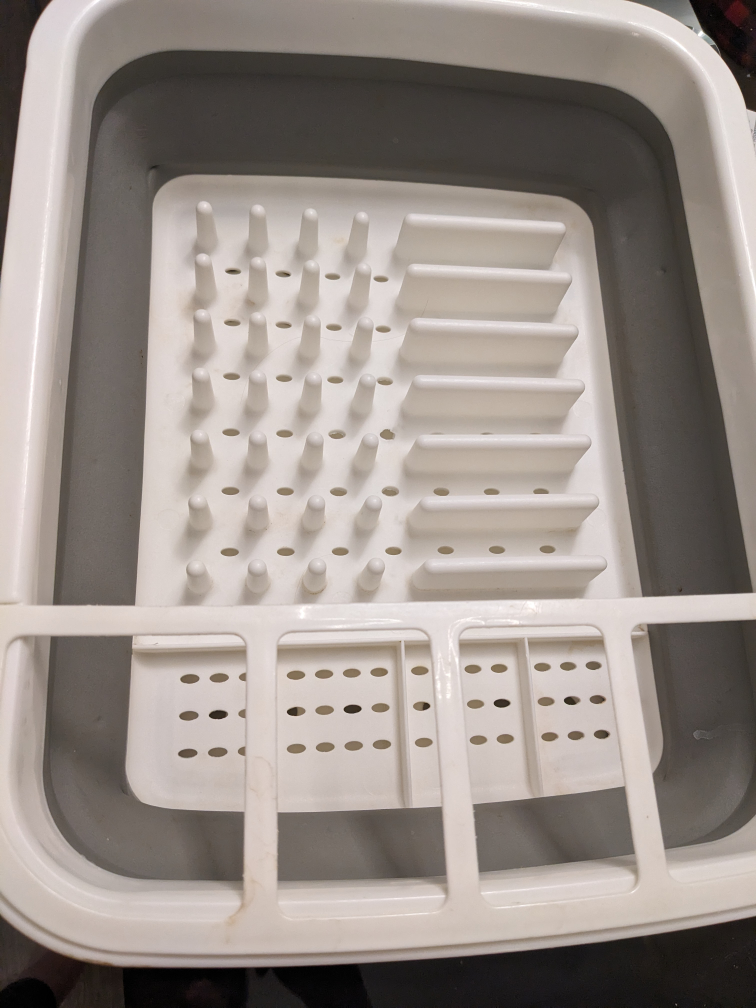 COLLAPSIBLE DISH DRYER RACK AND TRAY thumbnail