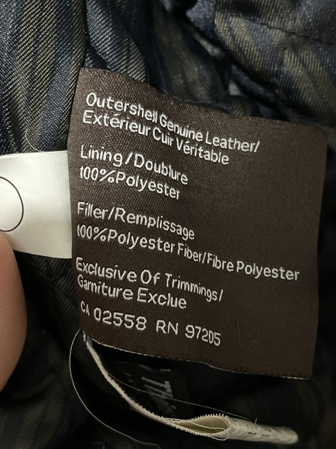 Danier Genuine Leather Jacket 🥕 image indicator(5)