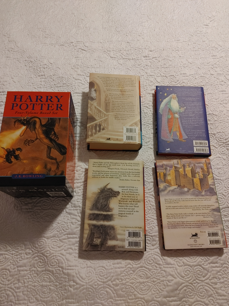 Harry Potter boxed set 1-4 - photo 2
