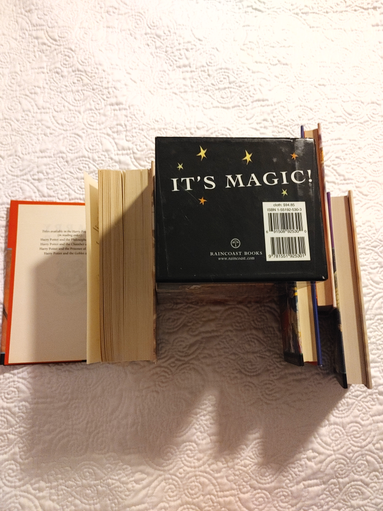 Harry Potter boxed set 1-4 - photo 4