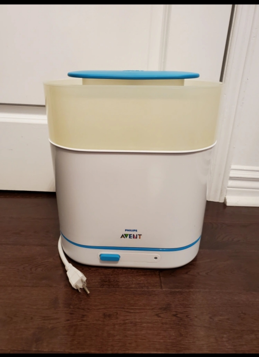 Electric Philips Avent bottle steam sterilizer thumbnail