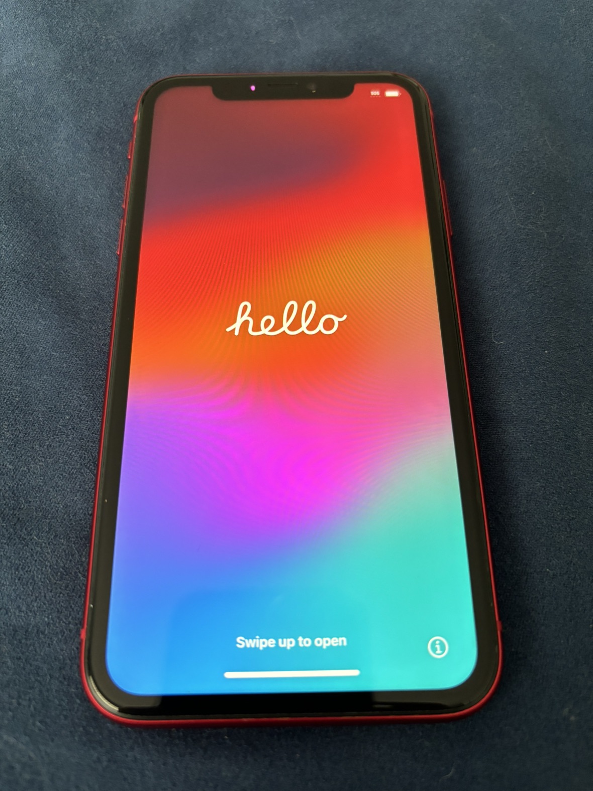 Iphone 11 128GB Product Red Unlocked
