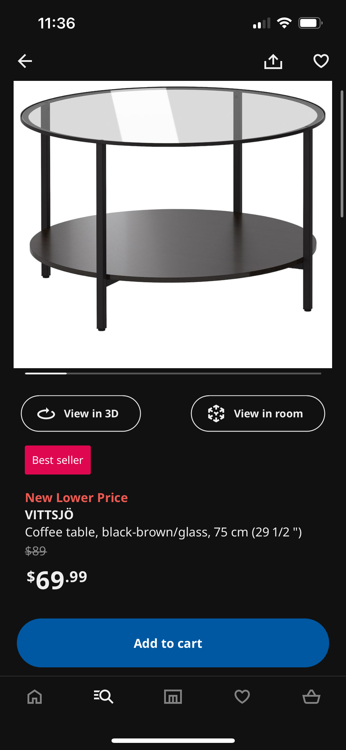 Glass Coffee table - photo 4