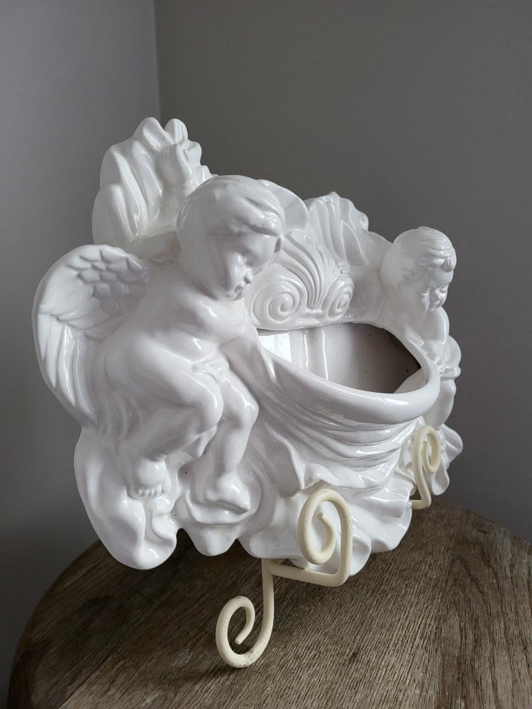 Ceramic Cherub Pocket Wall Art 🏈 image indicator(3)