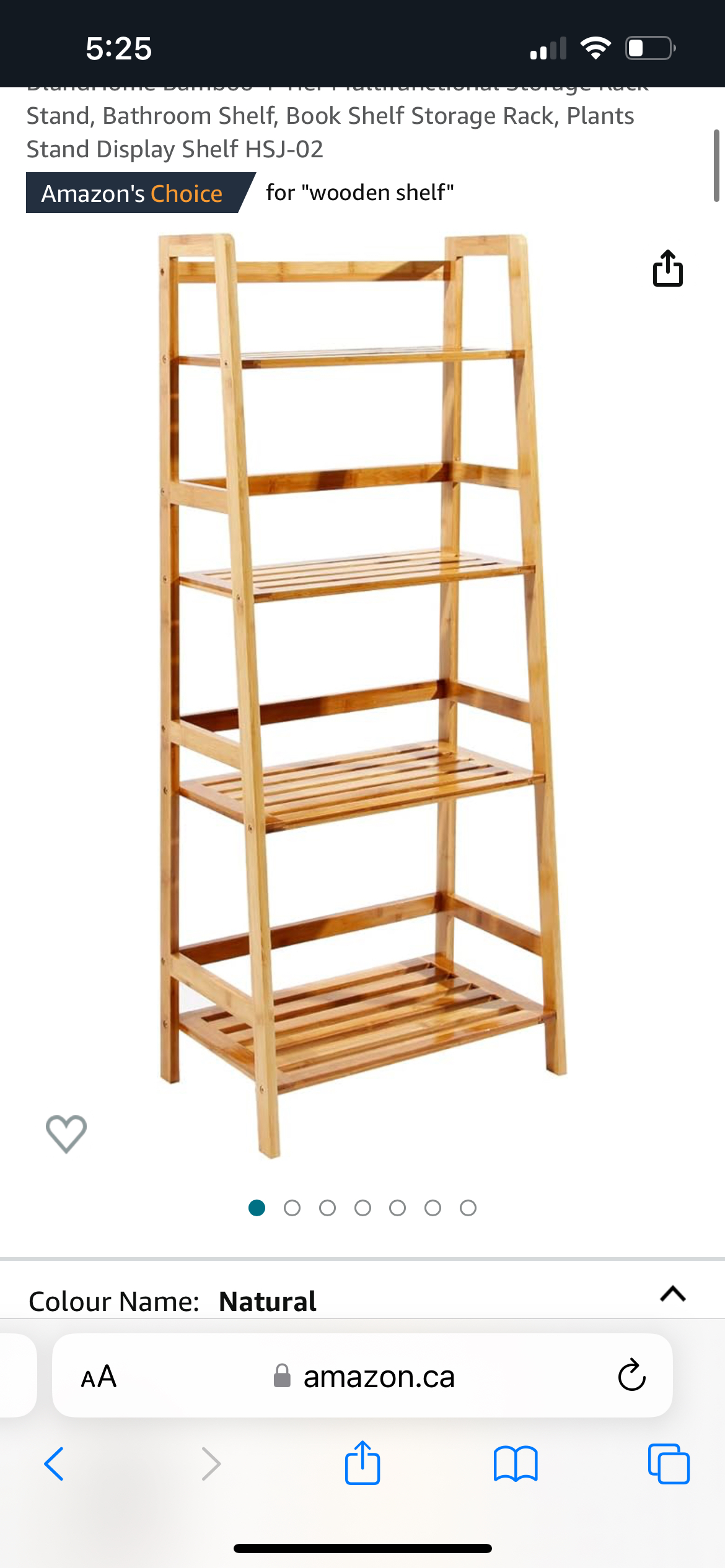 Shelf Unit + Storage Baskets+ Faux Plant image indicator(5)