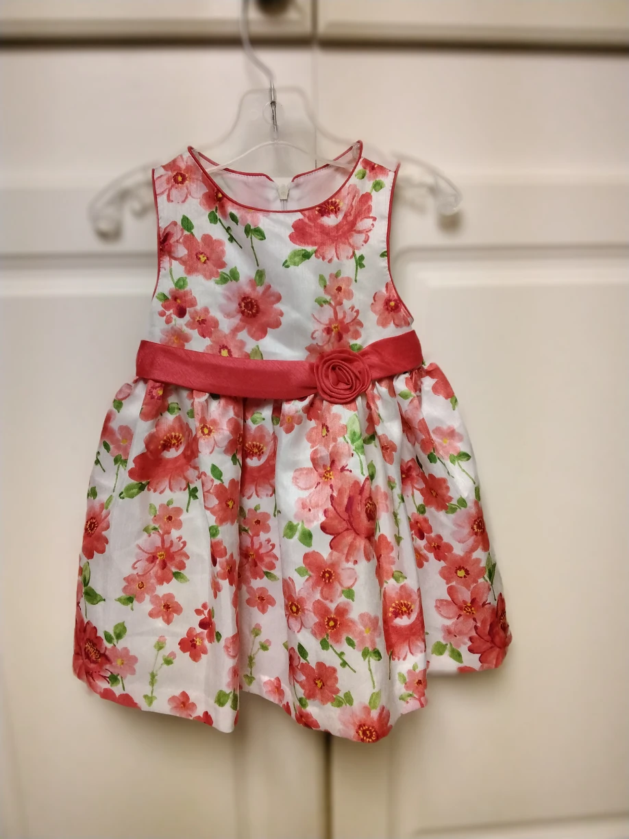 American Princess spring dress for baby girl aged 2 years old - photo 2