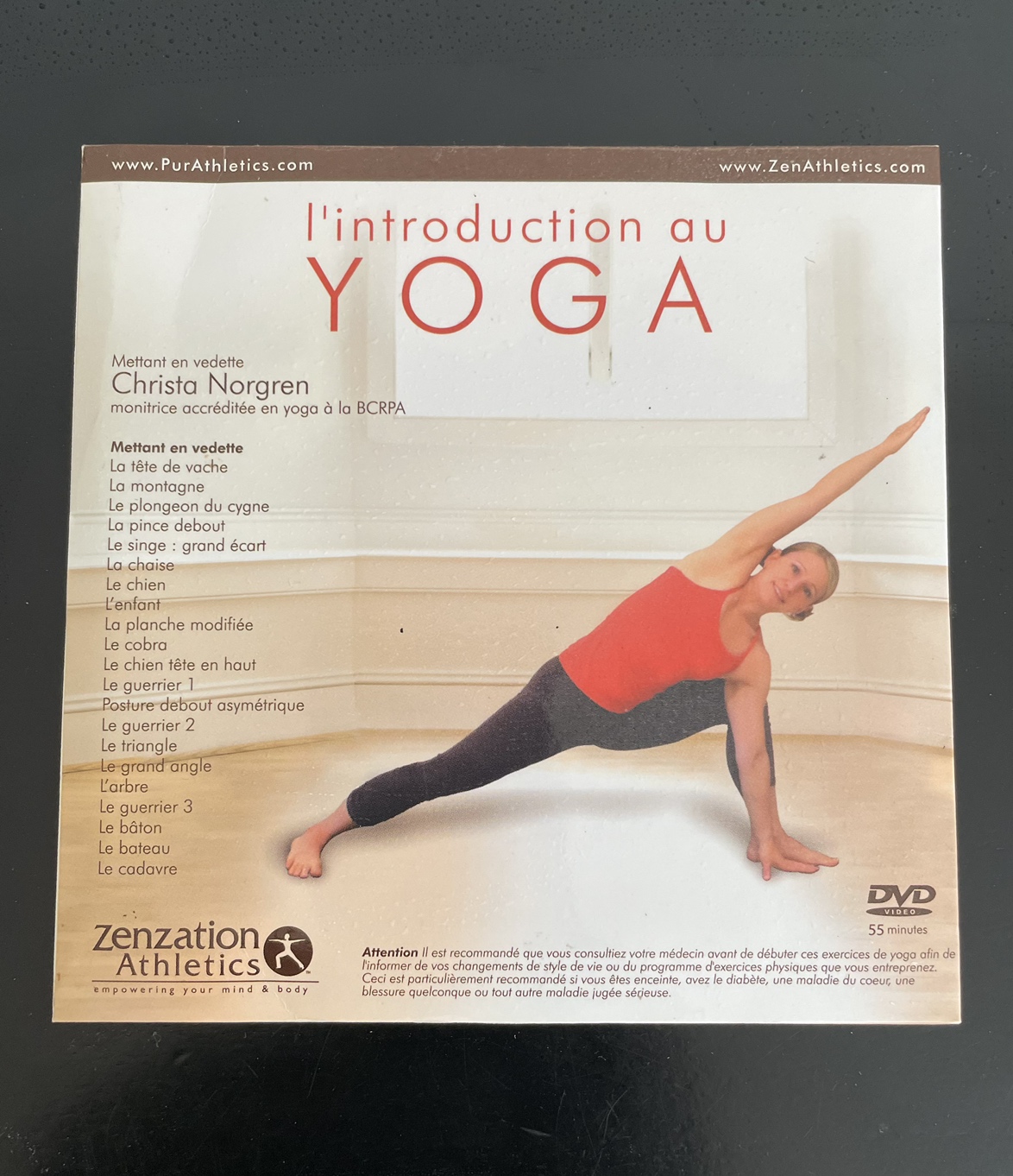 Yoga Introduction DVD #freecycle - photo 2