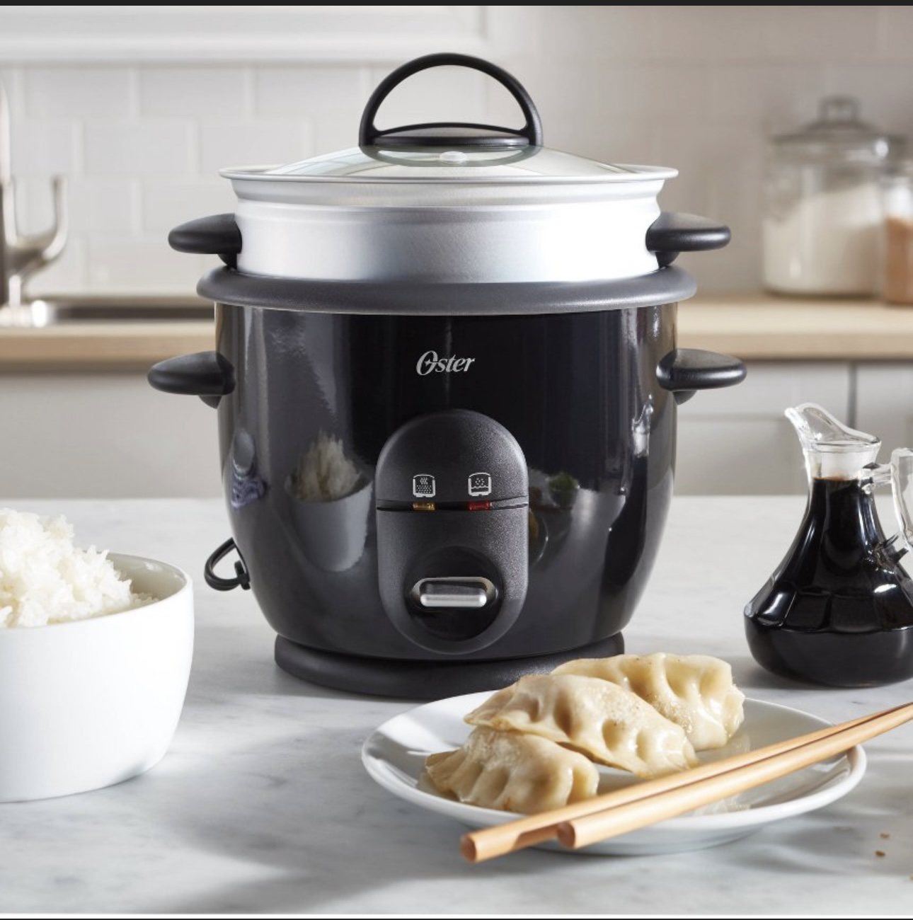 Oster DiamondForce 6 Cup Nonstick Electric Rice Cooker - photo 3