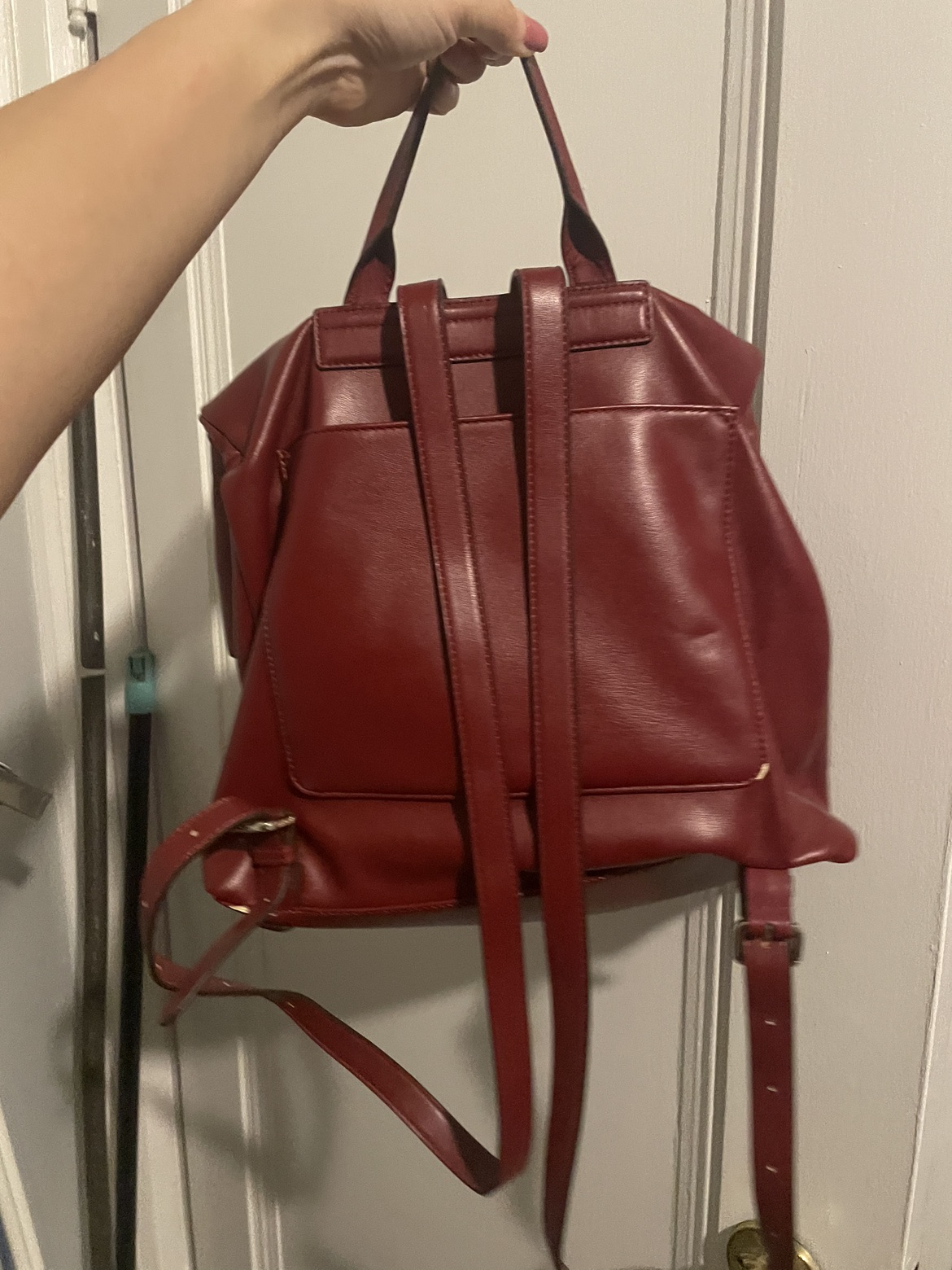 DKNY Leather backpack image indicator(2)
