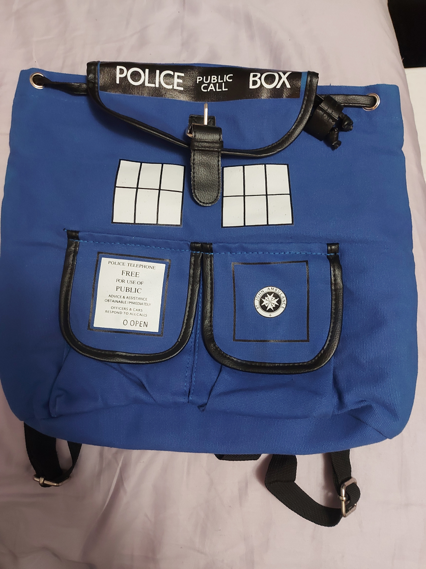 Doctor Who Tardis Backpack