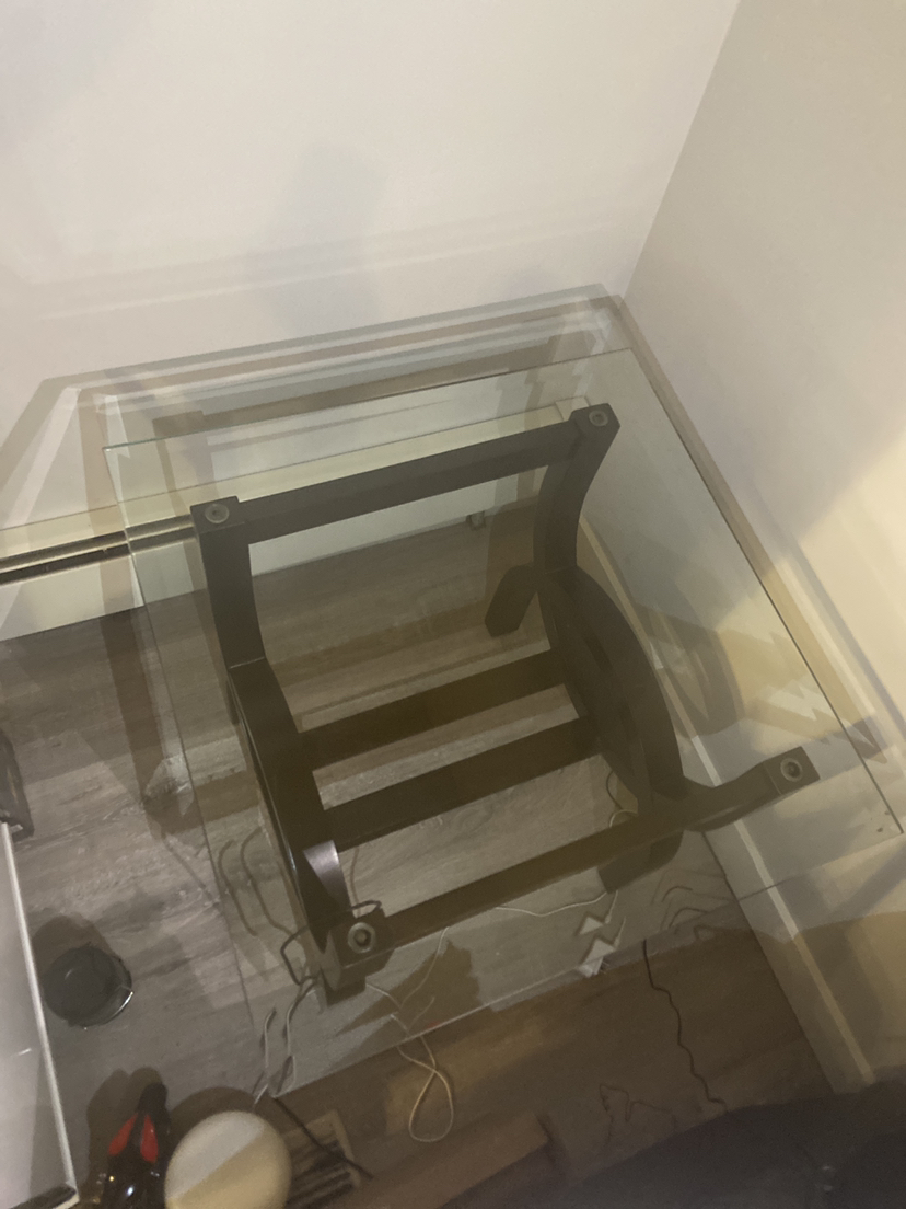 2 Glass coffee table🧡